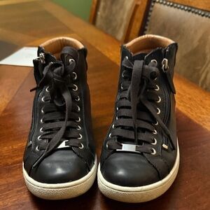 Women’s Black High Top Sneakers in size 8.5
